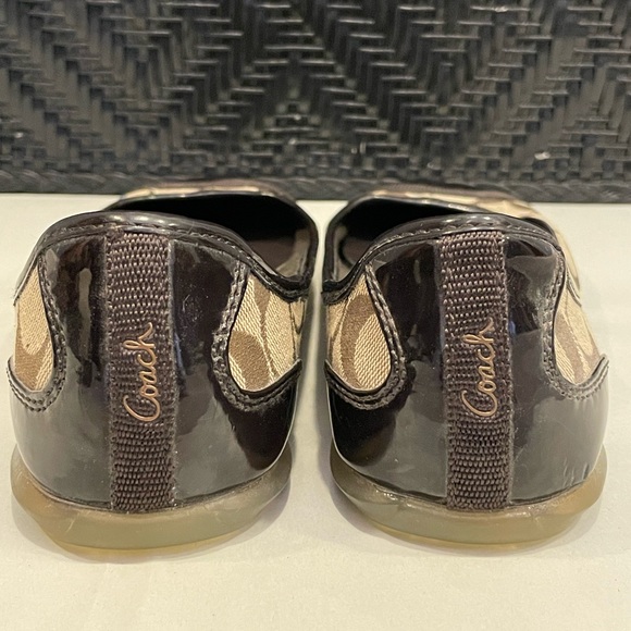 COACH tan ballet flats, Size 7.5 - Picture 4 of 7